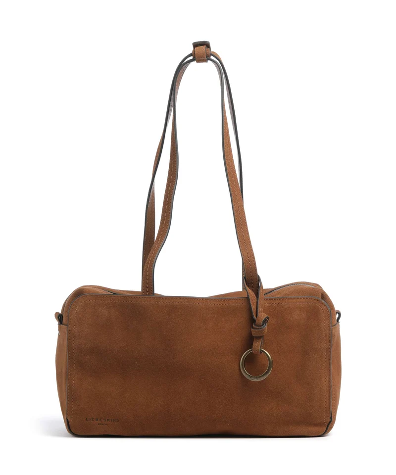 Liebeskind Clarice II Hydro Suede M Borsa a spalla brown