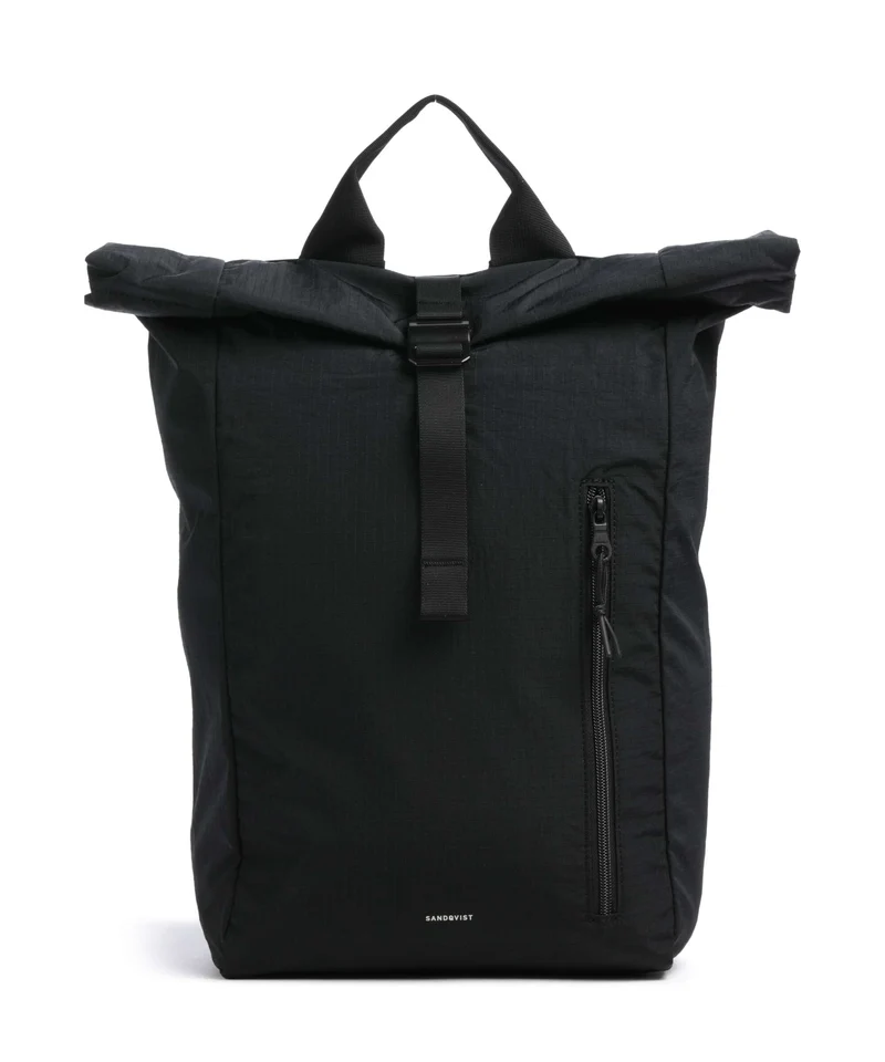 Sandqvist Grid Zaino roll-top black