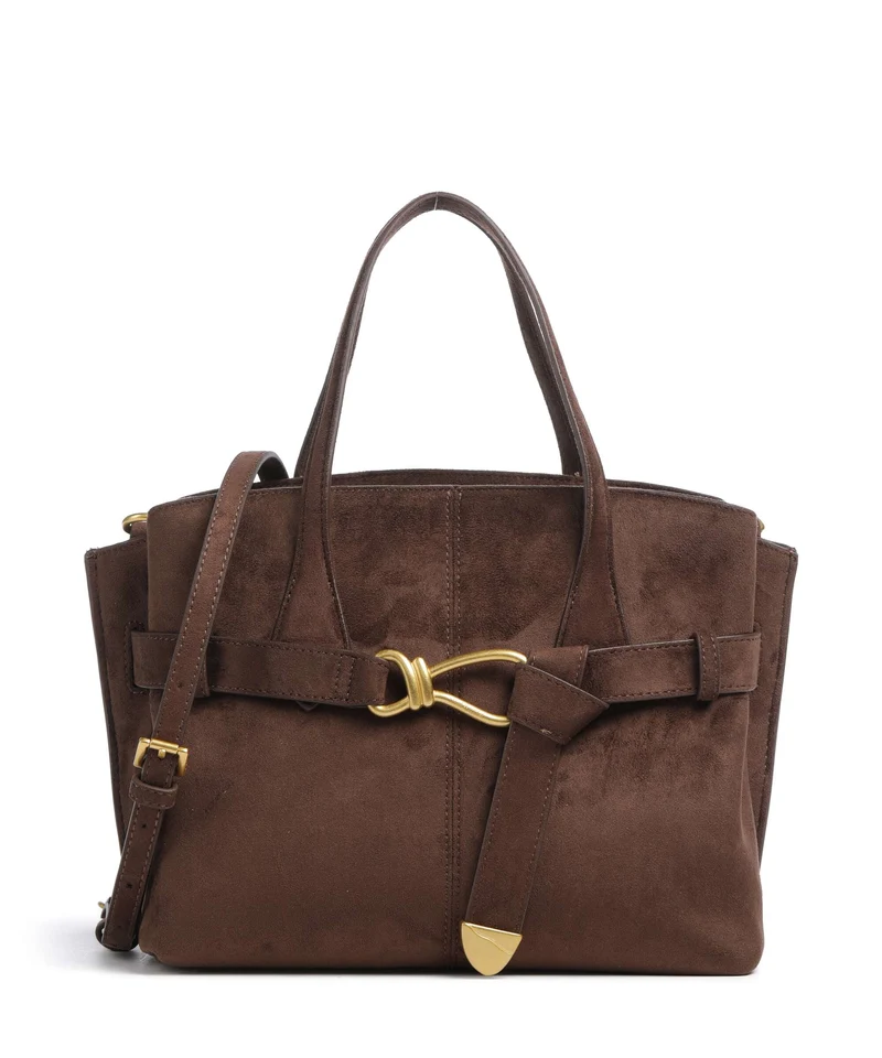 Steve Madden BJOPLIN Borsa a mano chocolate/gold