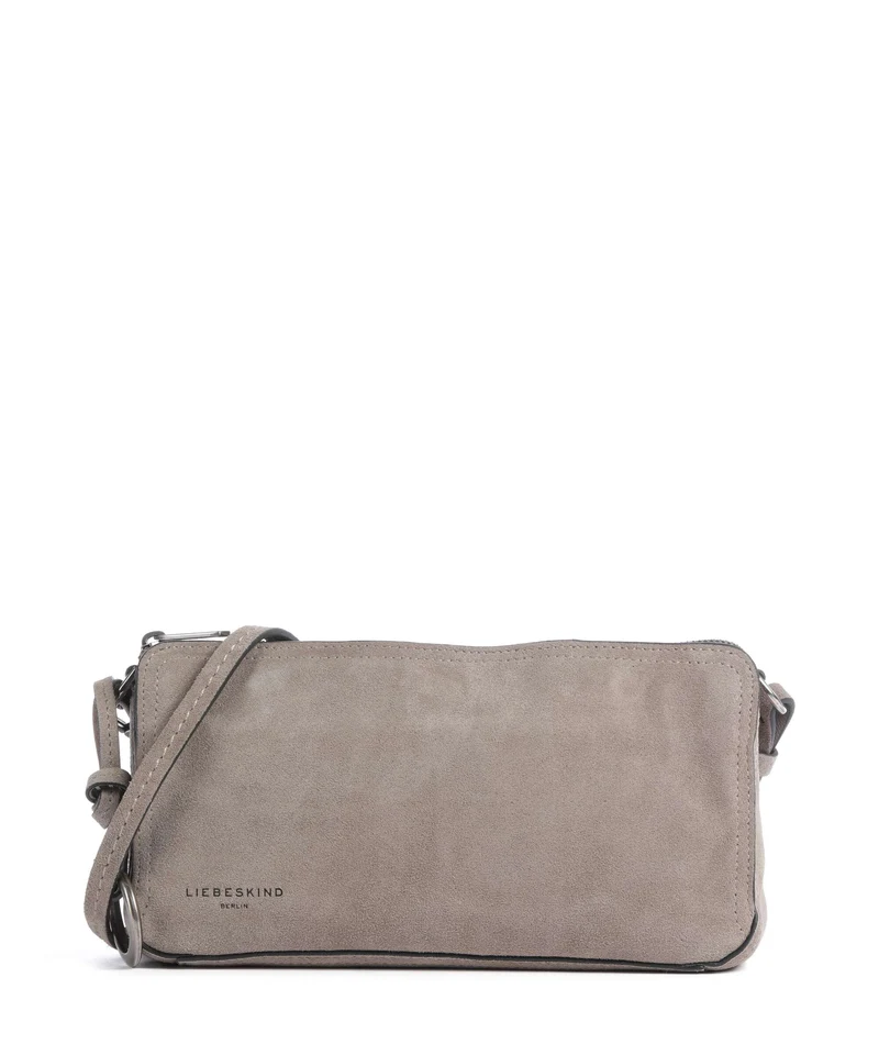 Liebeskind Clarice II Hydro Suede M Borsa a tracolla neutral grey