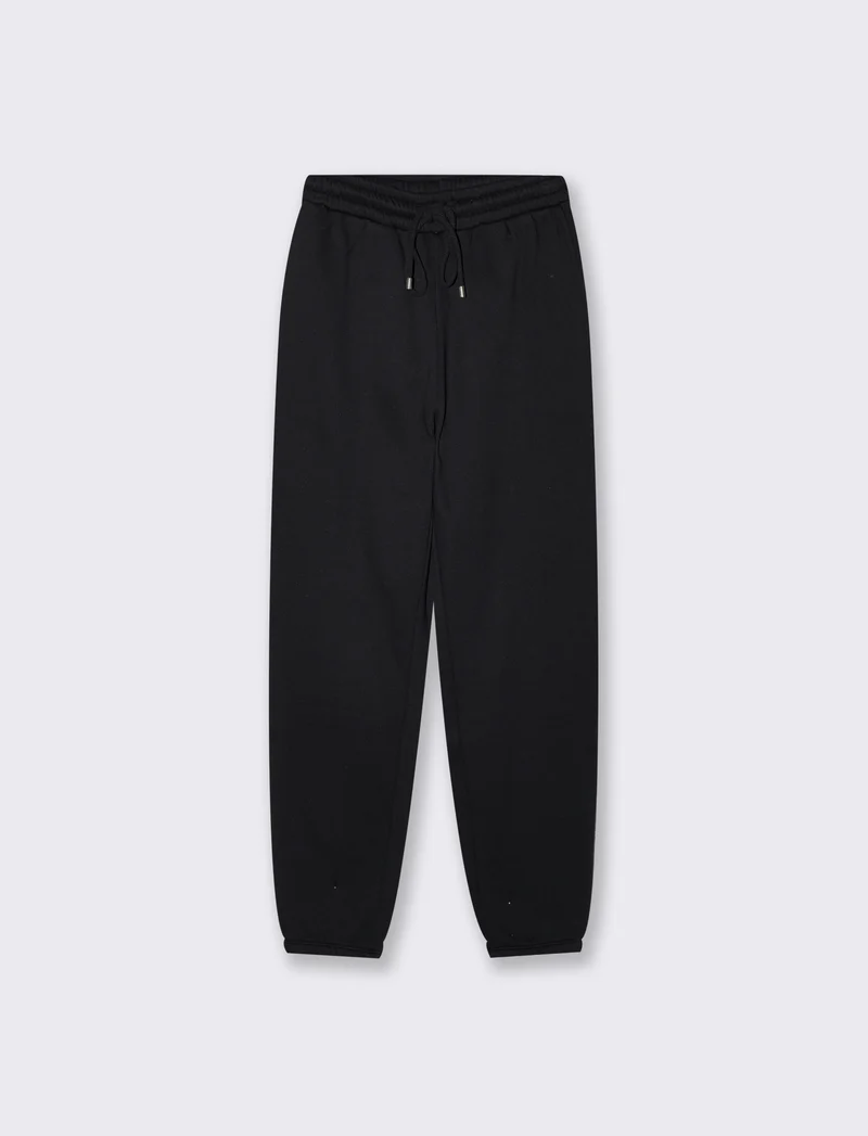 Pantafitness con elastico in vita - Nero