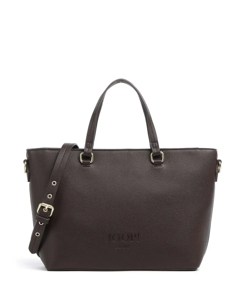 JOOP! Jeans Cuore Lettera Ketty Borsa a mano darkbrown