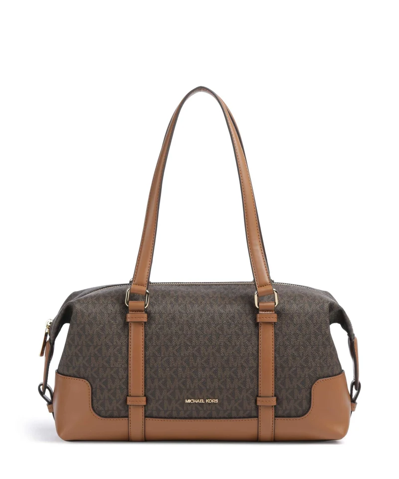 Michael Kors Teddi Large Borsa a spalla brown/acorn