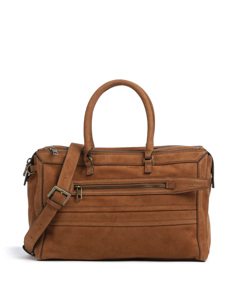 Liebeskind Delia Suede M Borsa a mano brown