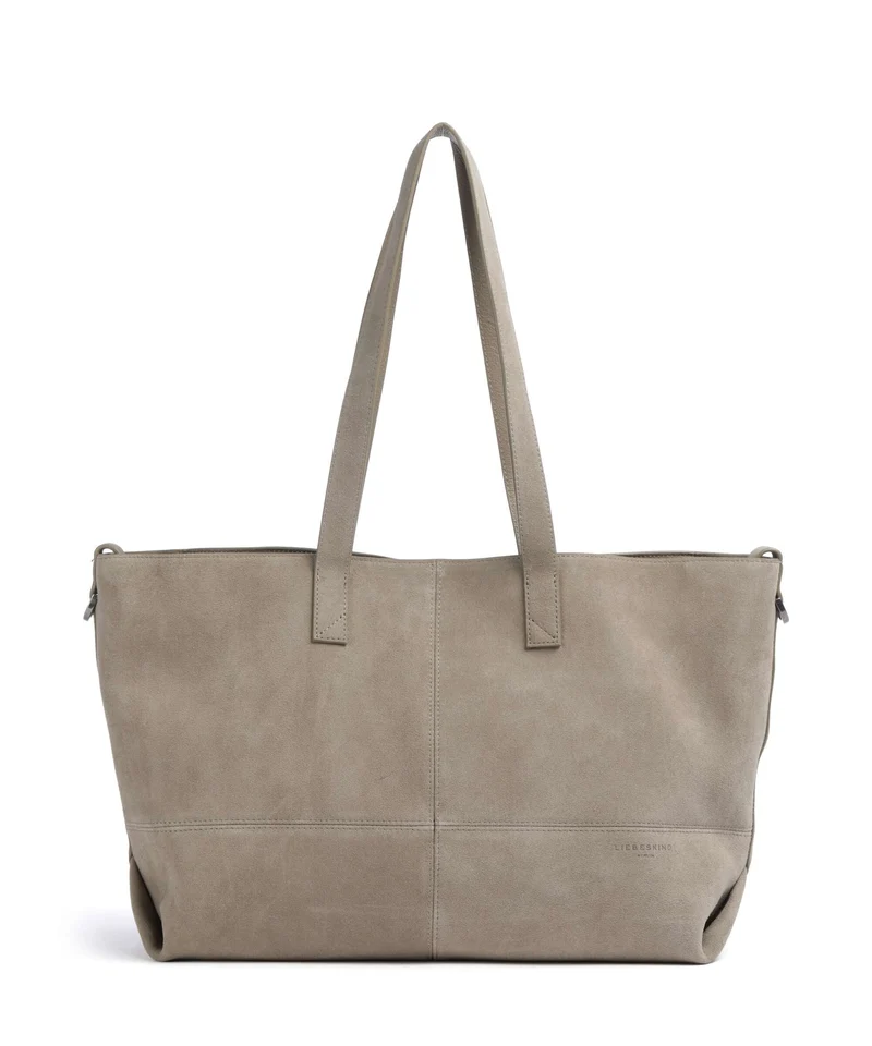 Liebeskind Ariel Hydro Suede Borsa shopper neutral grey