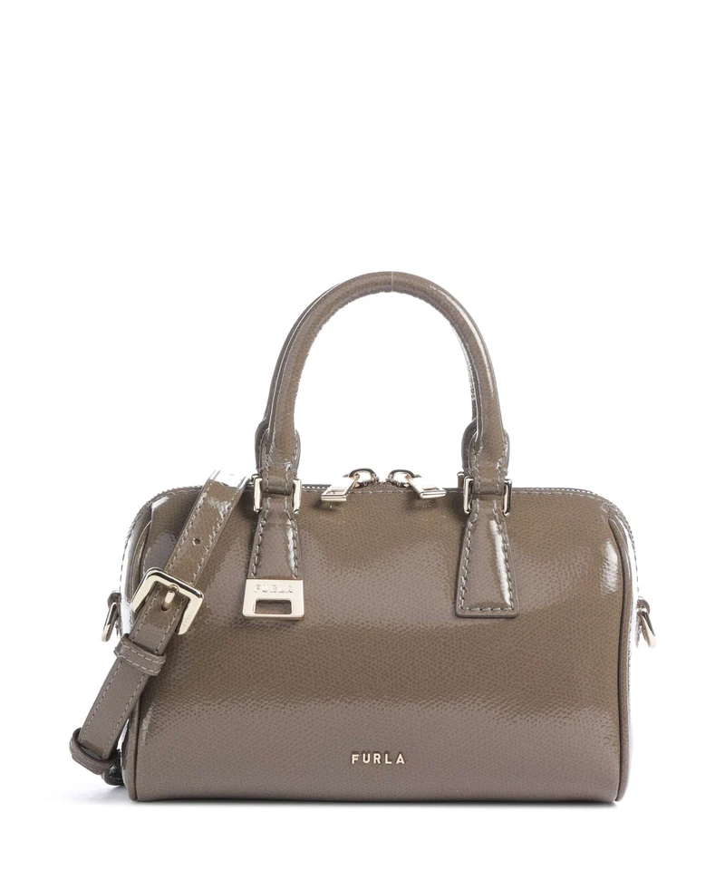 Furla Olivia Mini Borsa a mano muddy gray