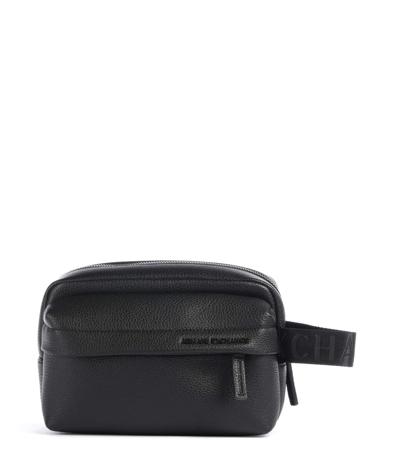 Armani Exchange Max Borsa da toilette black