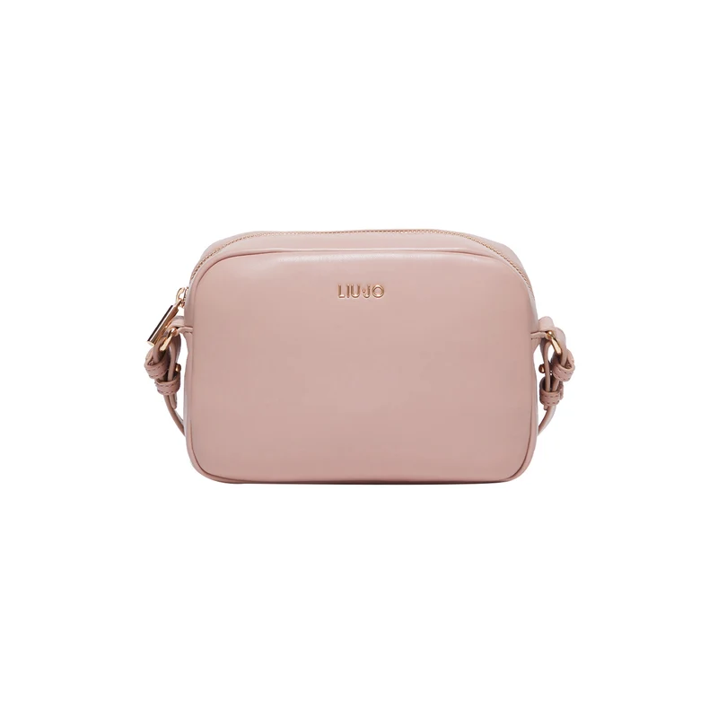 Borsa mini a tracolla Donna in tinta unita rosa