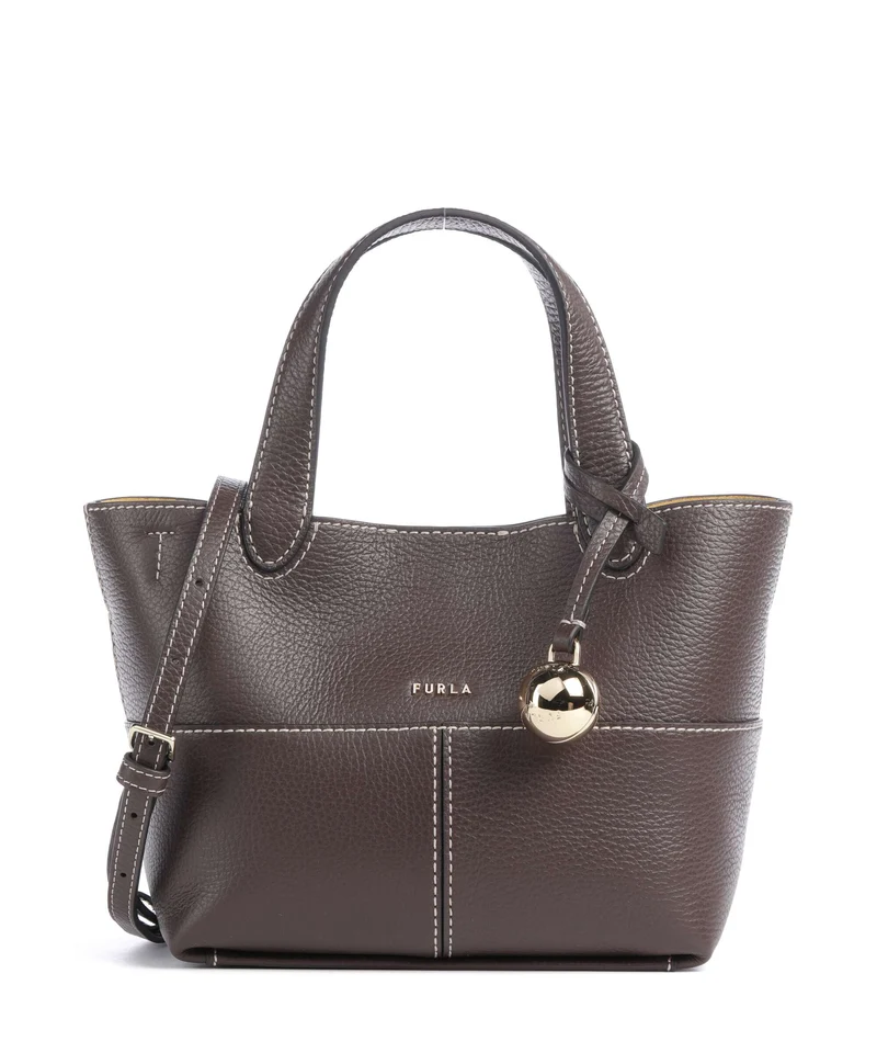 Furla Primrose Mini Borsa a mano cioccolato/honey