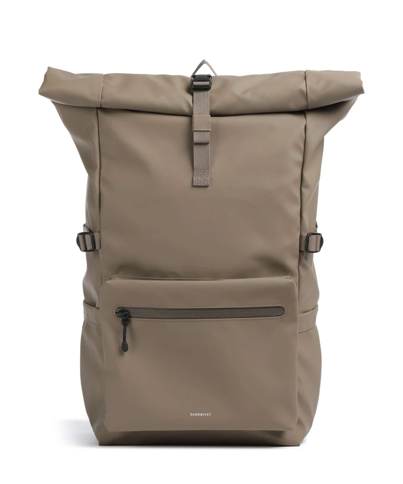 Sandqvist Stream L Zaino roll-top clay