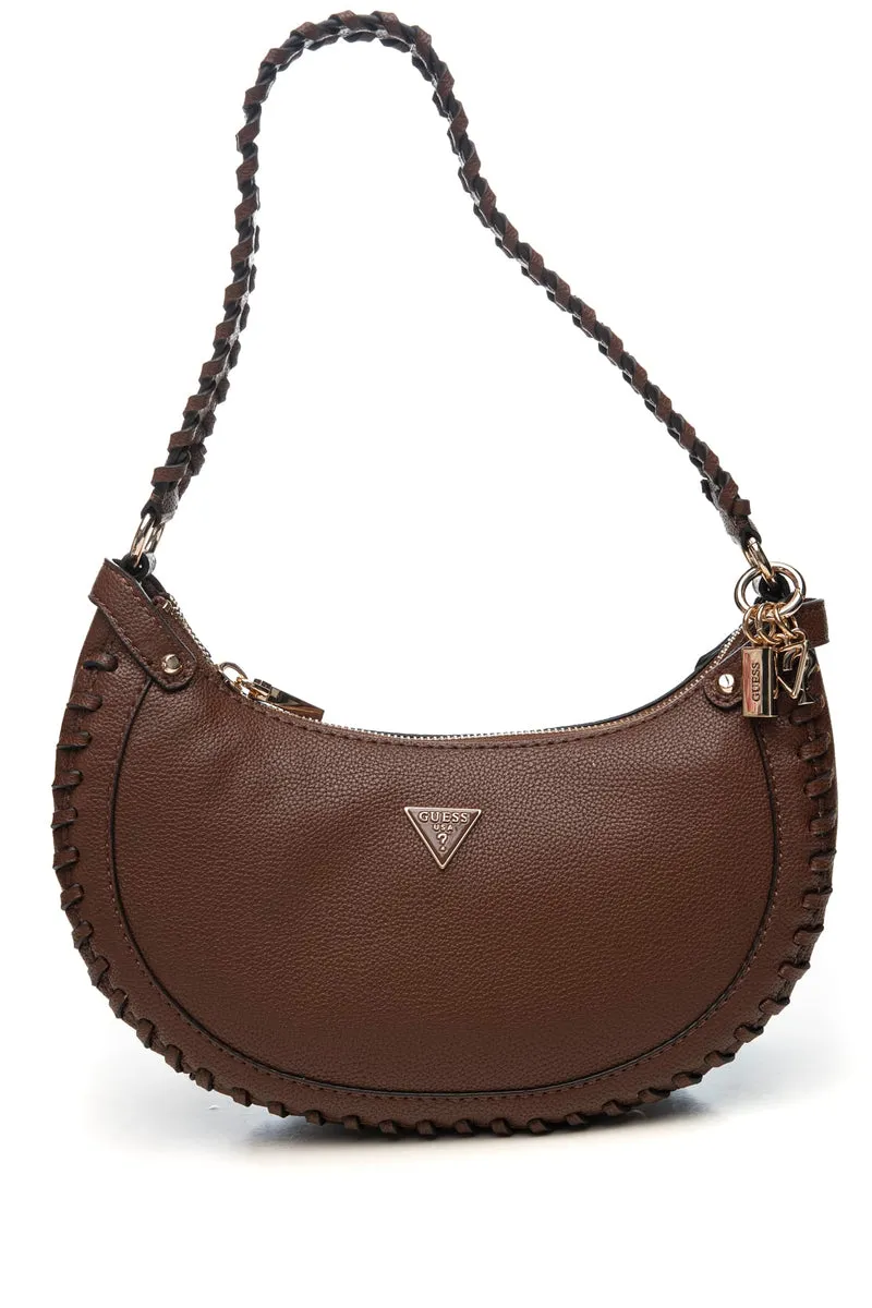Borsa Guess Petra Hb Da Donna Marrone Cioccolato In Poliuretano