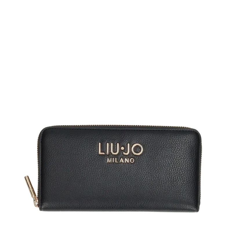 Portafoglio Donna zip around grande Nero