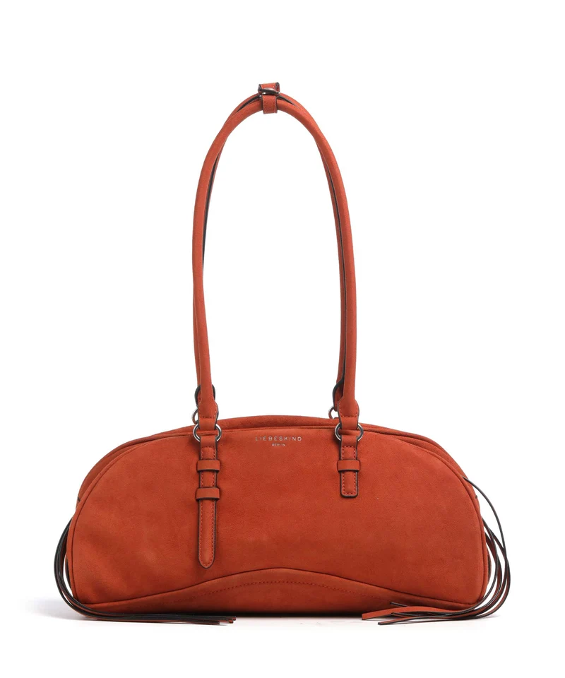 Liebeskind Capri Suede M Borsa a spalla red rock