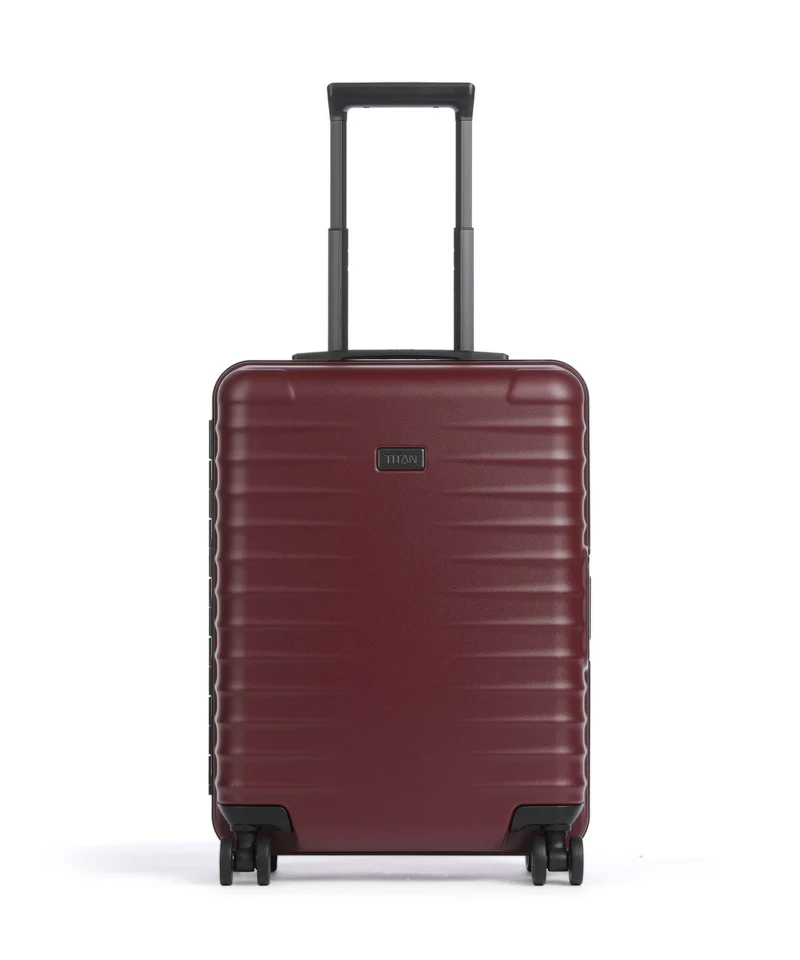 Titan Overseas Valigia trolley (4 ruote) emberwood red