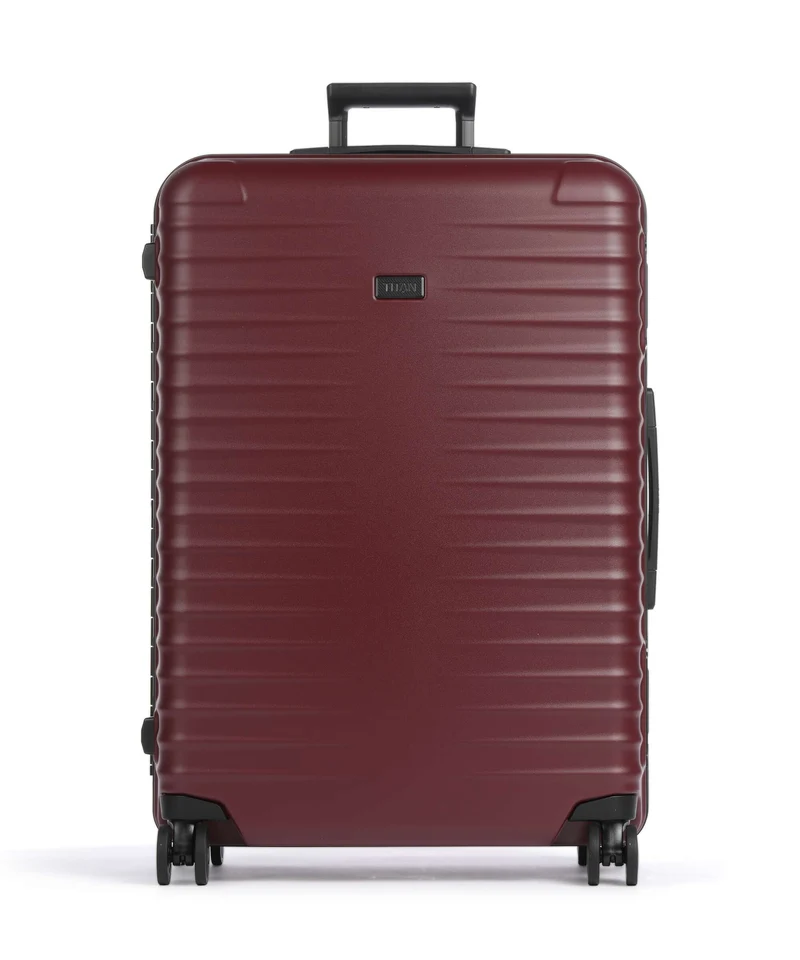 Titan Overseas Valigia trolley (4 ruote) emberwood red