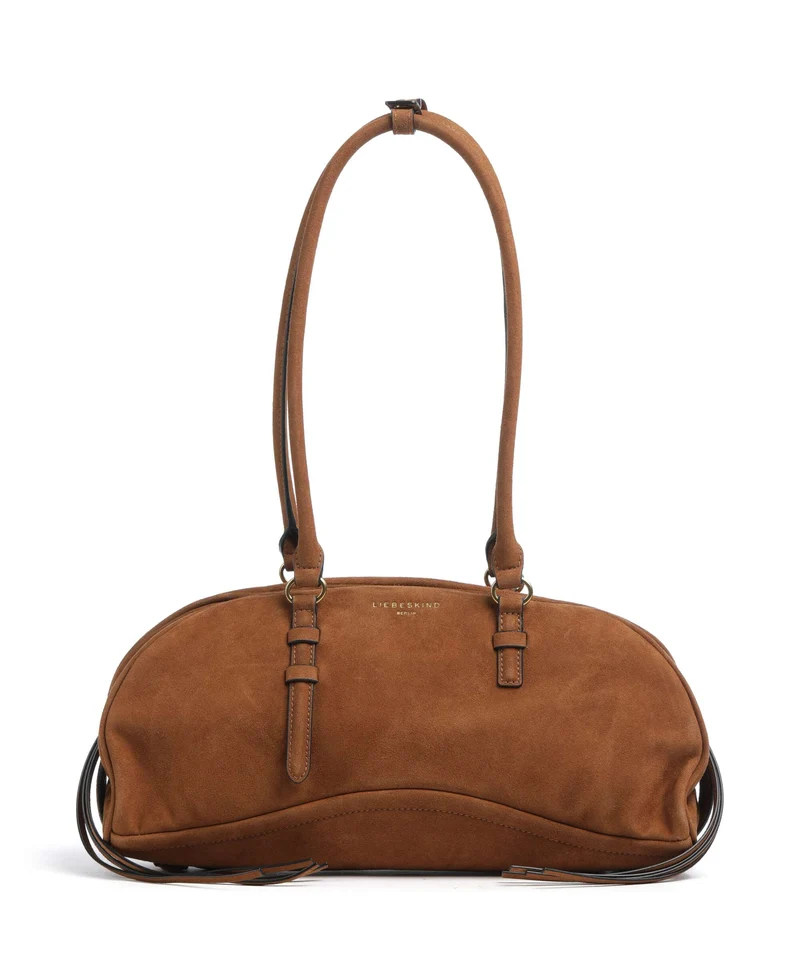 Liebeskind Capri Suede M Borsa a spalla brown