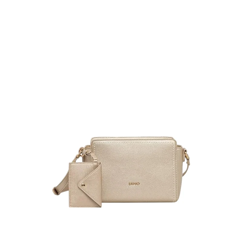 Borsa a tracolla Donna con portamonete Oro