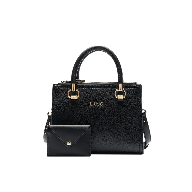 Borsa a mano Donna con pochette Nera