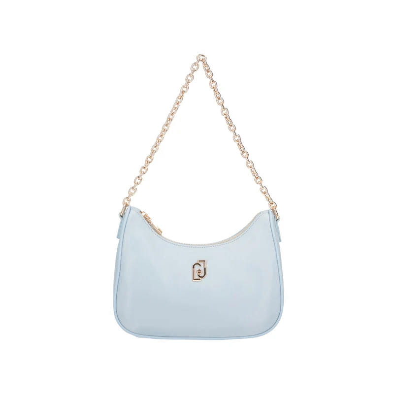 Borsa Donna a spalla con borsello Celeste
