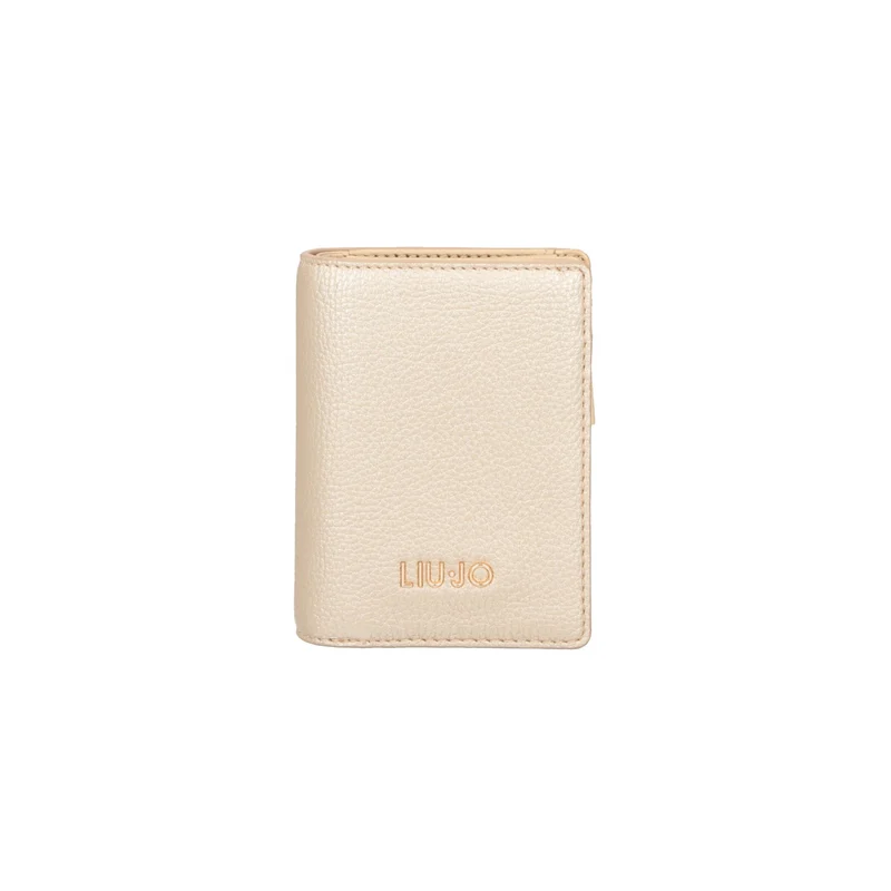 Portafoglio Donna Bifold Oro verticale