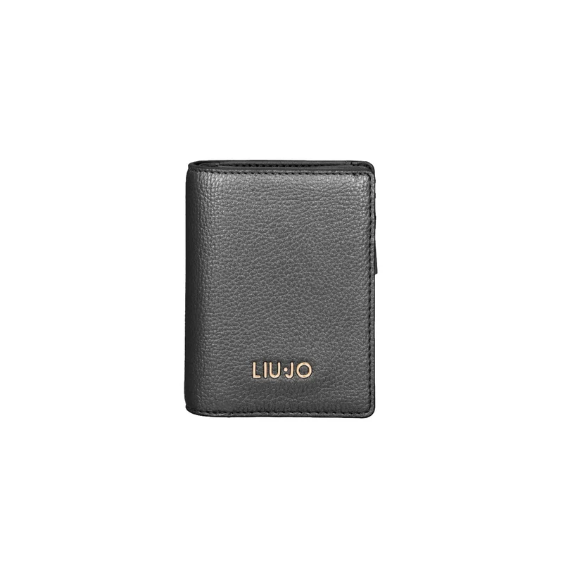 Portafoglio Donna Bifold Nero verticale