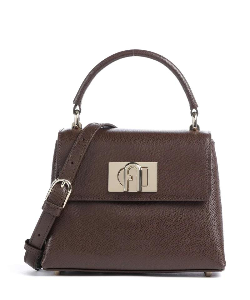 Furla 1927 Mini Borsa a mano cioccolato/honey