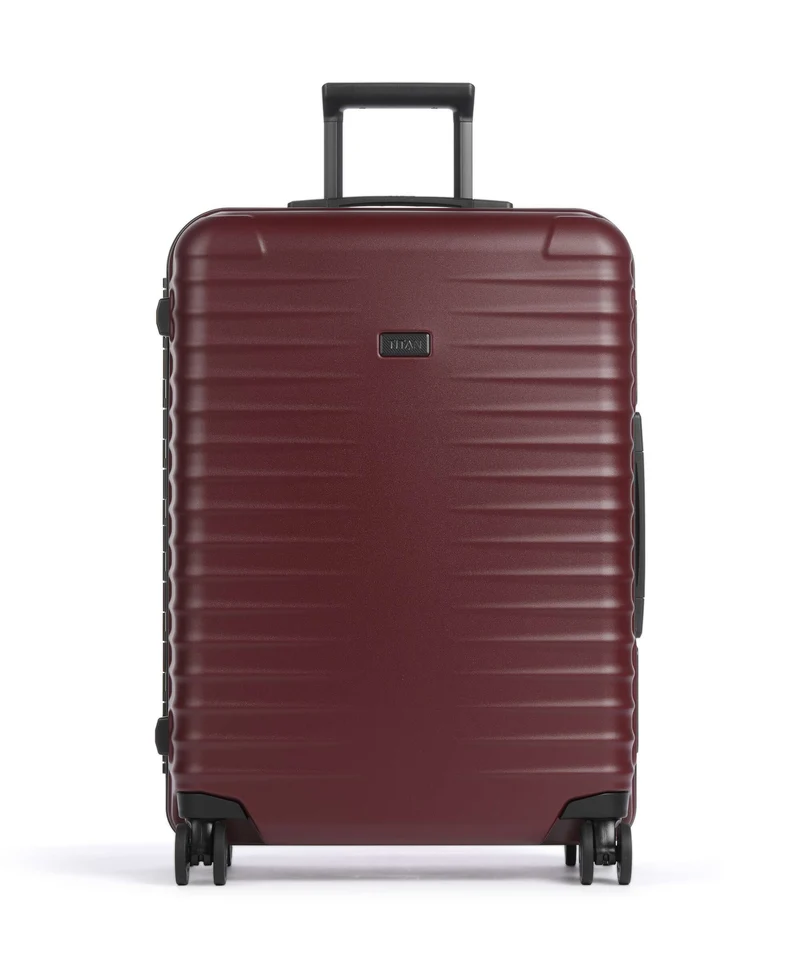 Titan Overseas Valigia trolley (4 ruote) emberwood red