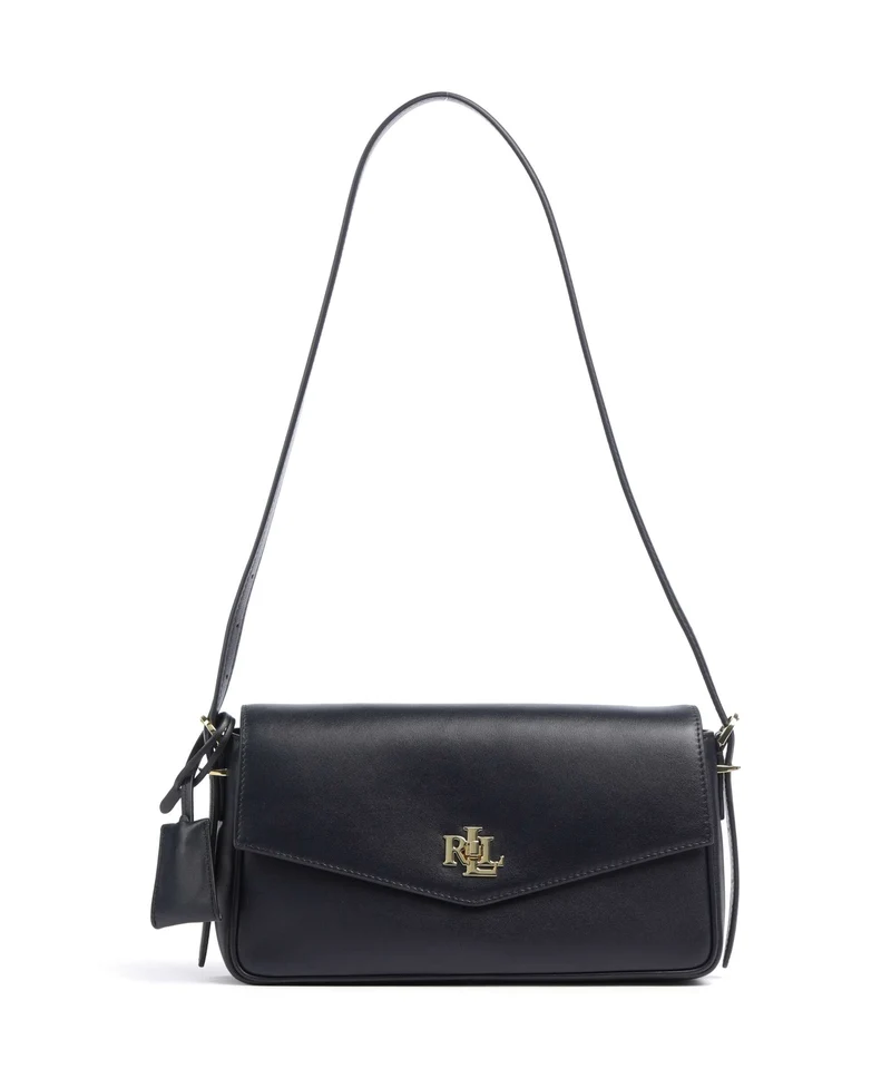 Lauren Ralph Lauren Farrah Medium Borsa a spalla lauren navy