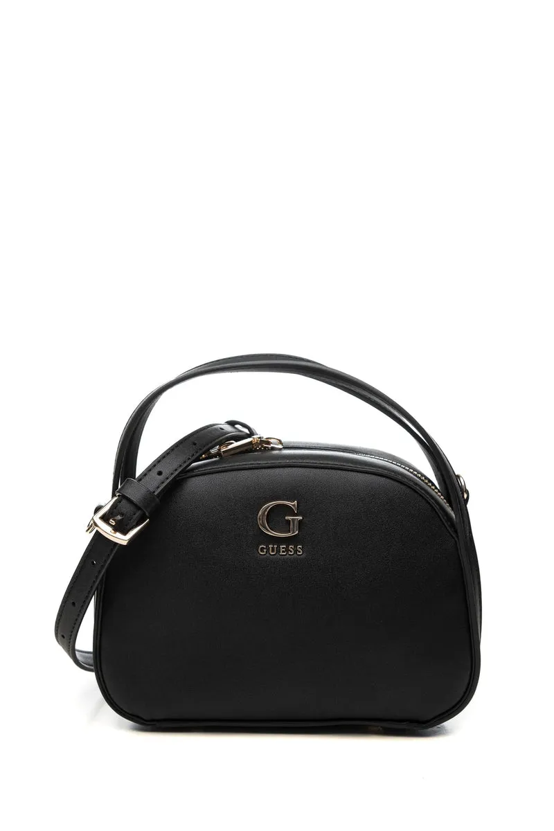 Borsa Guess Coleen Top S Da Donna Nera In Poliuretano