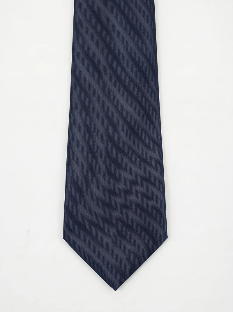 Cravatta cerimonia uomo 8cm elegante - Blu