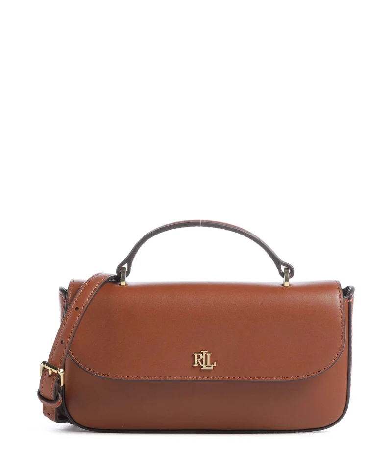 Lauren Ralph Lauren Marcy Large Borsa a tracolla lauren tan