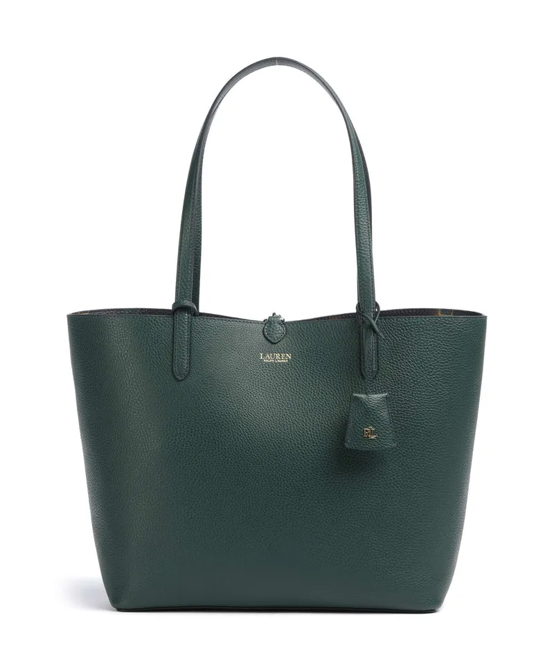 Lauren Ralph Lauren Medium Borsa shopper season green/urban bltng/navy multi