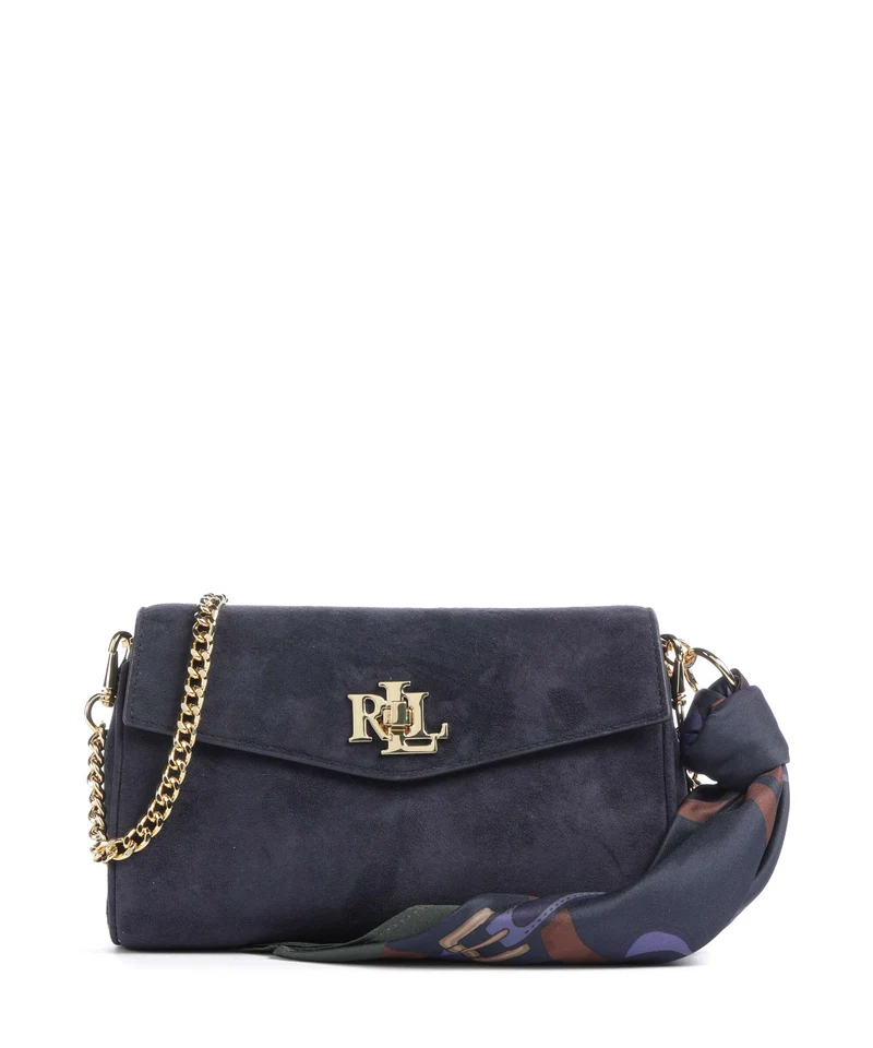 Lauren Ralph Lauren Tanner Large Borsa a tracolla lauren navy/urban bltng/navy multi