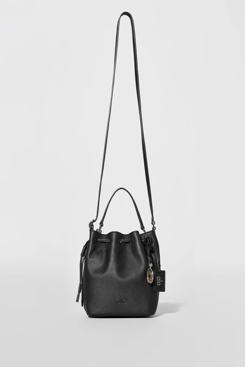 ALO Mini Balance - Black Leather