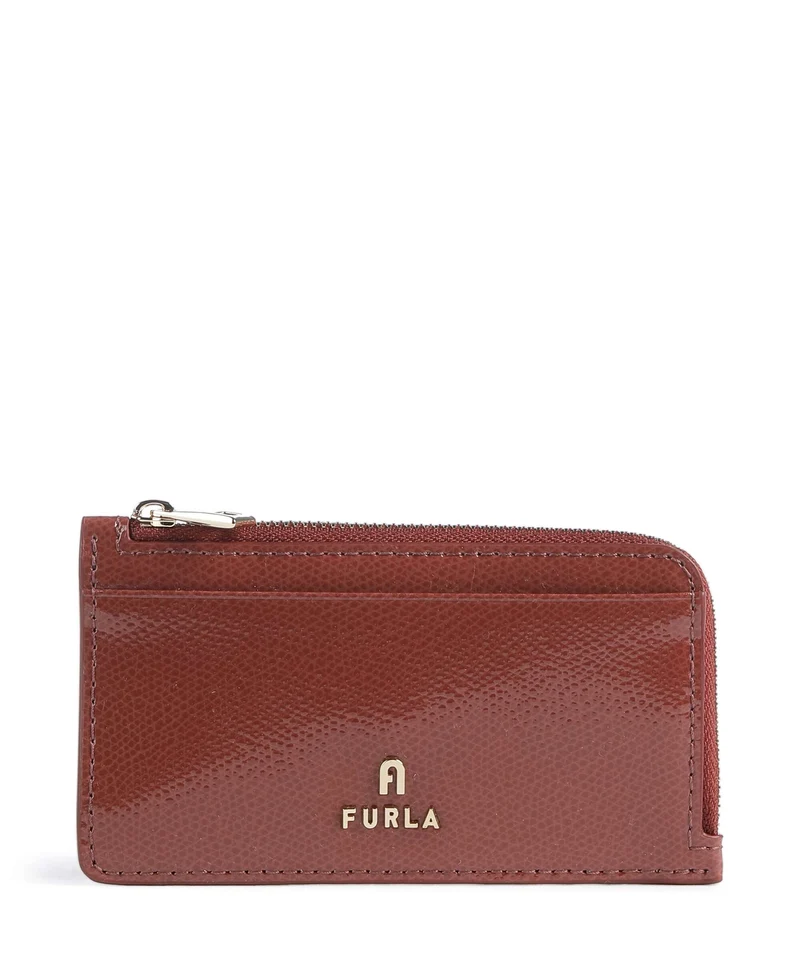 Furla Camelia M Porta carte di credito marsala