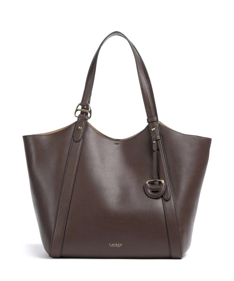 Lauren Ralph Lauren Tasha Large Borsa shopper chestnut brown