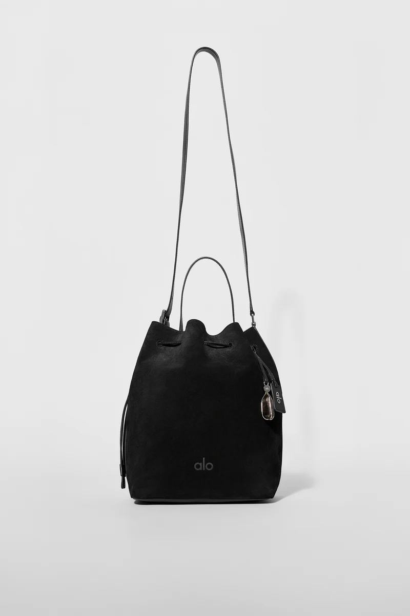 ALO Balance Bucket - Black Suede
