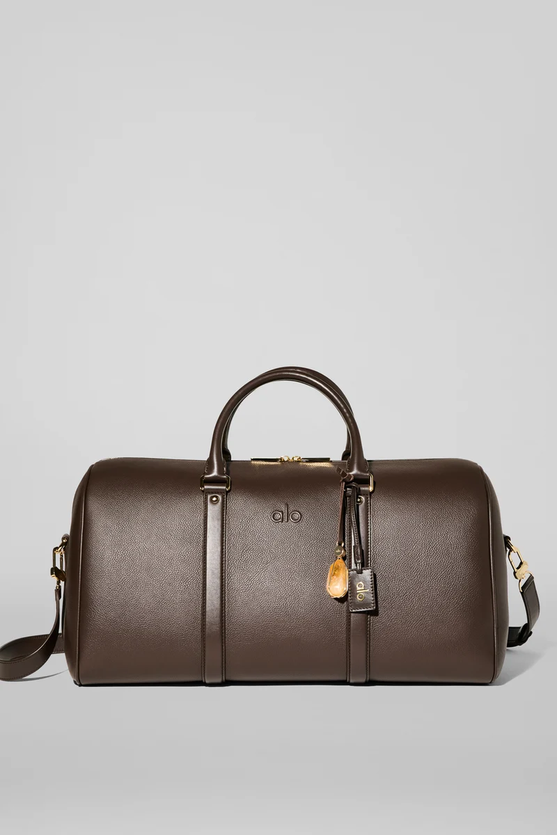 ALO Voyage Duffle - Espresso Leather