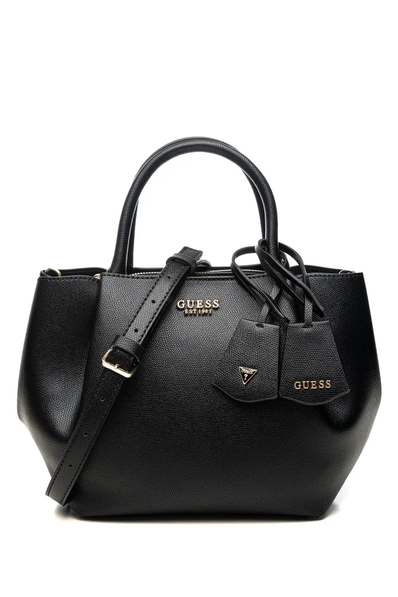 Borsa Guess Amorette Girlfriend Da Donna Nera In Poliuretano