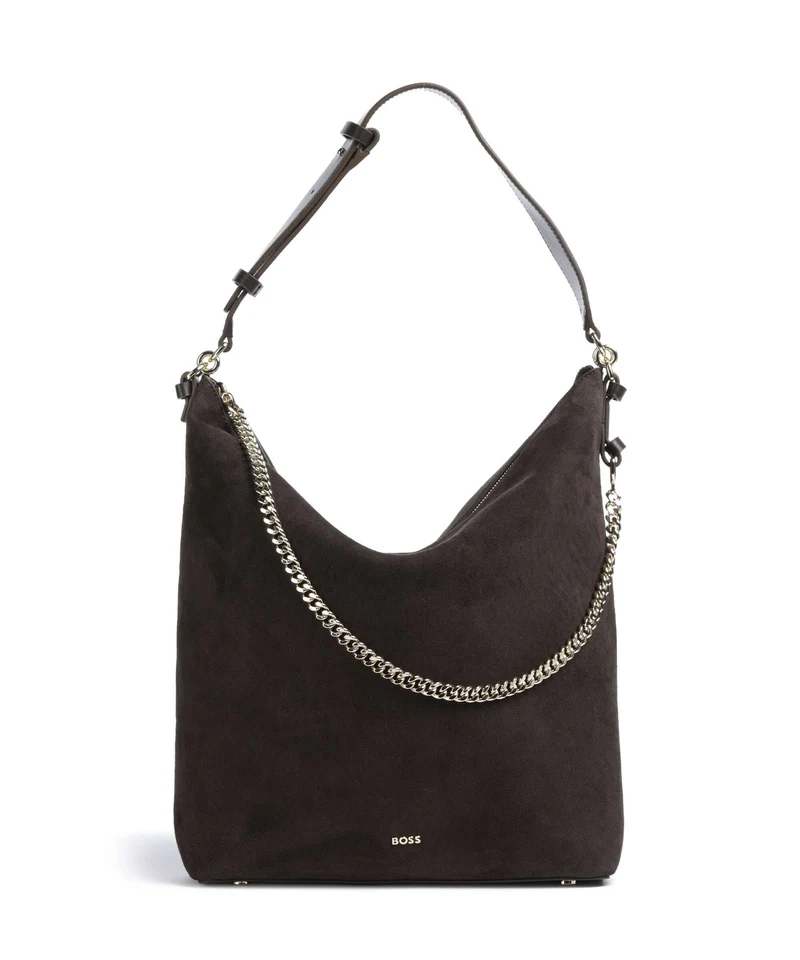 BOSS Yelena Borsa hobo dark brown