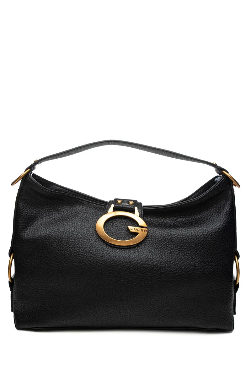 Borsa Guess Camden Sh Da Donna Nera In Poliuretano
