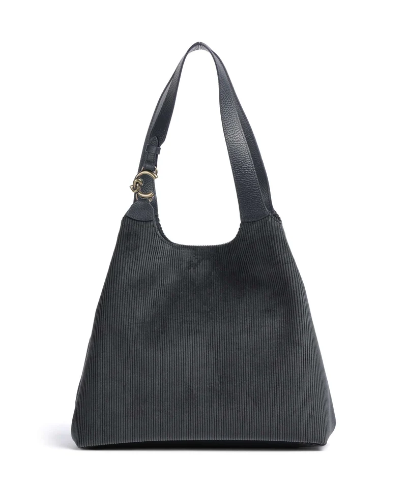 Coccinelle C-Easy Corduroy Borsa shopper midnight blue
