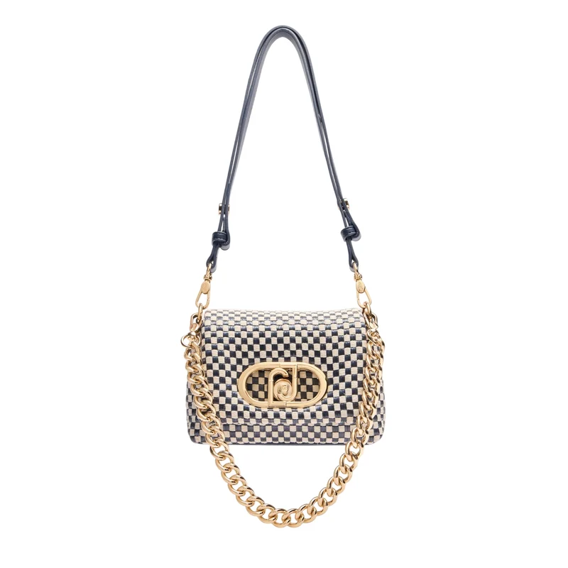 Borsa piccola a spalla LaPuffy in vichy