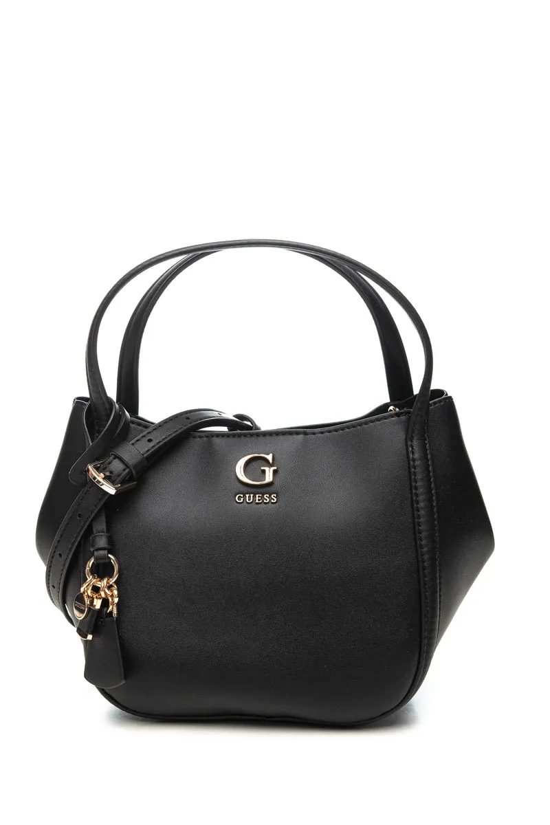 Borsa Guess Coleen Sh Hb Da Donna Nera In Poliuretano