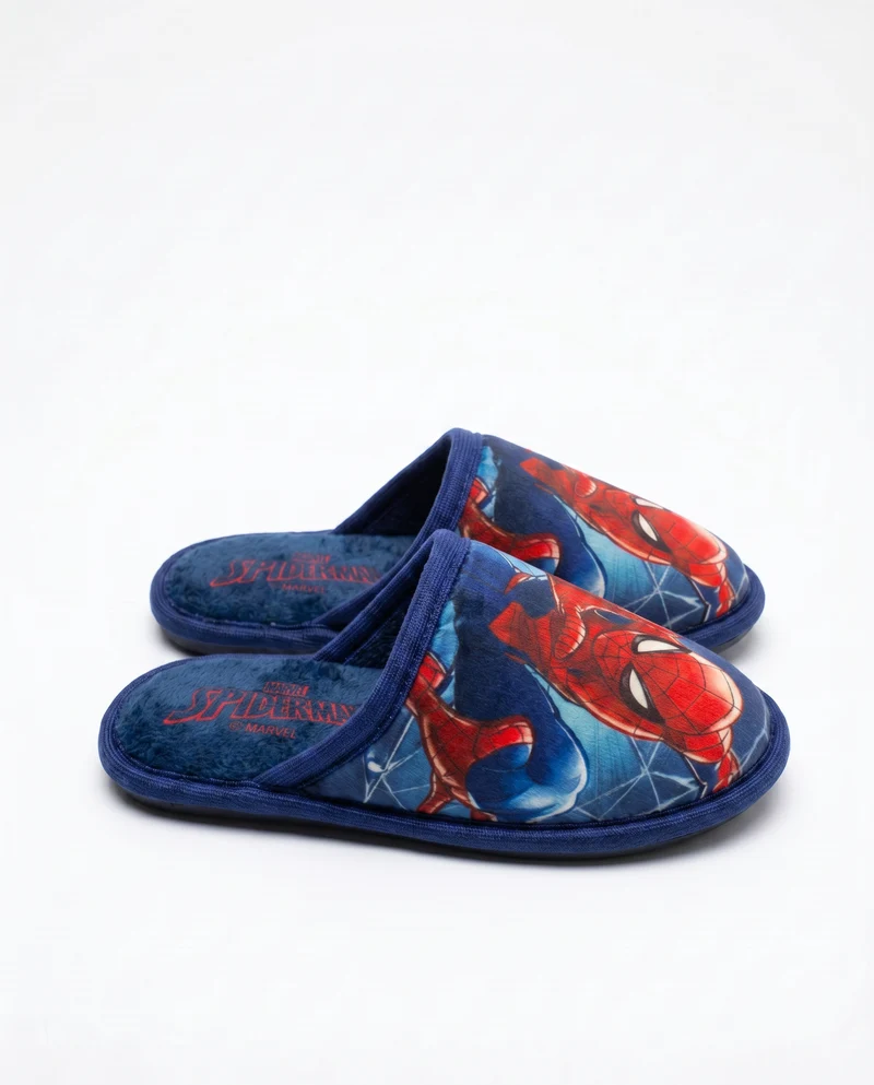Pantofola blu Spiderman per bambini - Blu