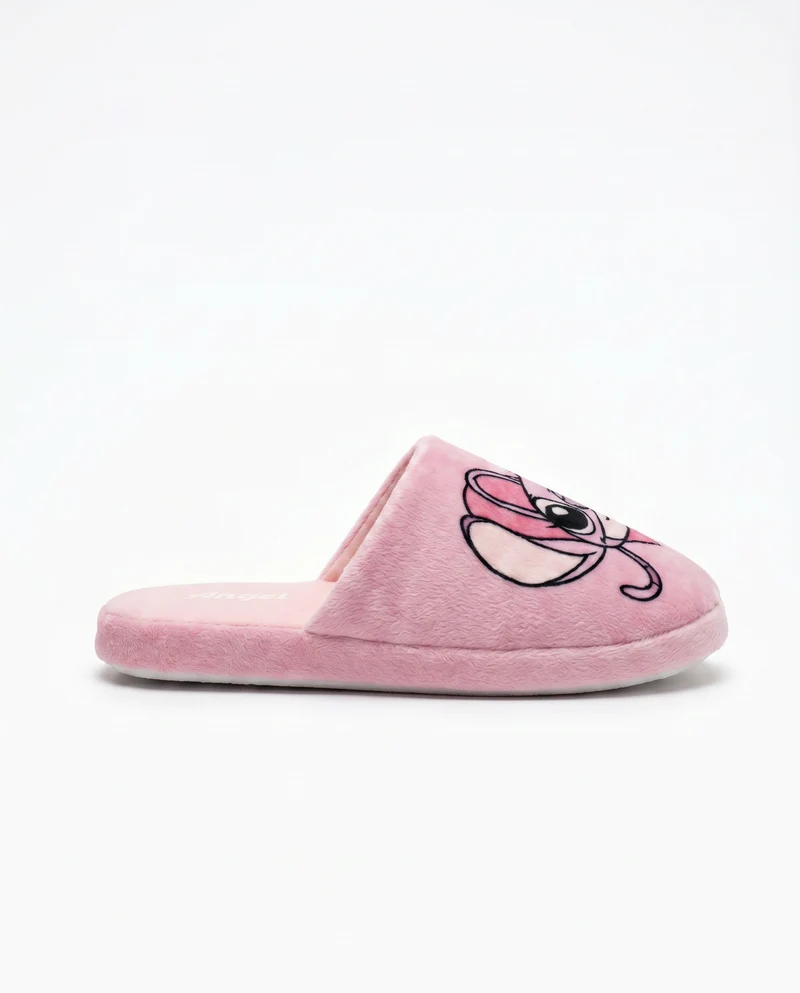 Pantofola rosa Stitch&Angel© per bambina - Rosa