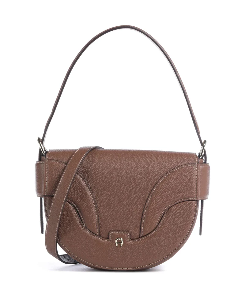 Aigner Sellina S Borsa a spalla saddle brown