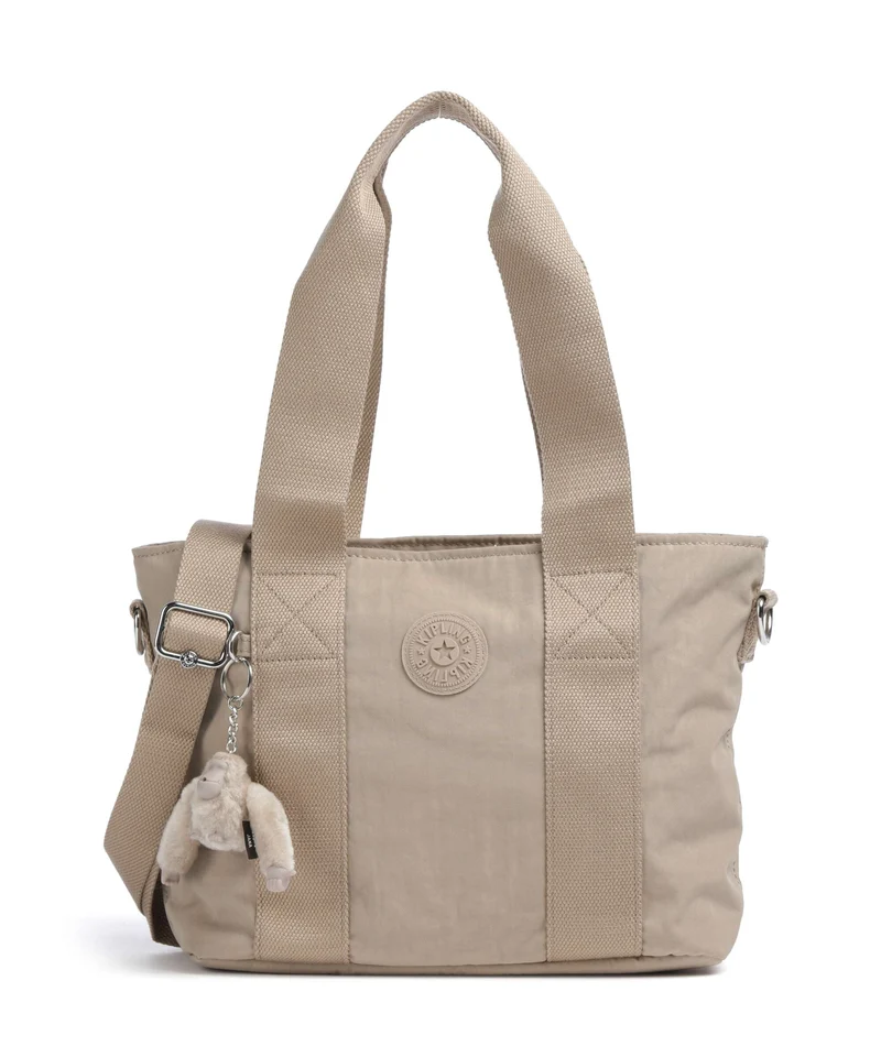 Kipling Basic Minta M Up Borsa a spalla tan beige