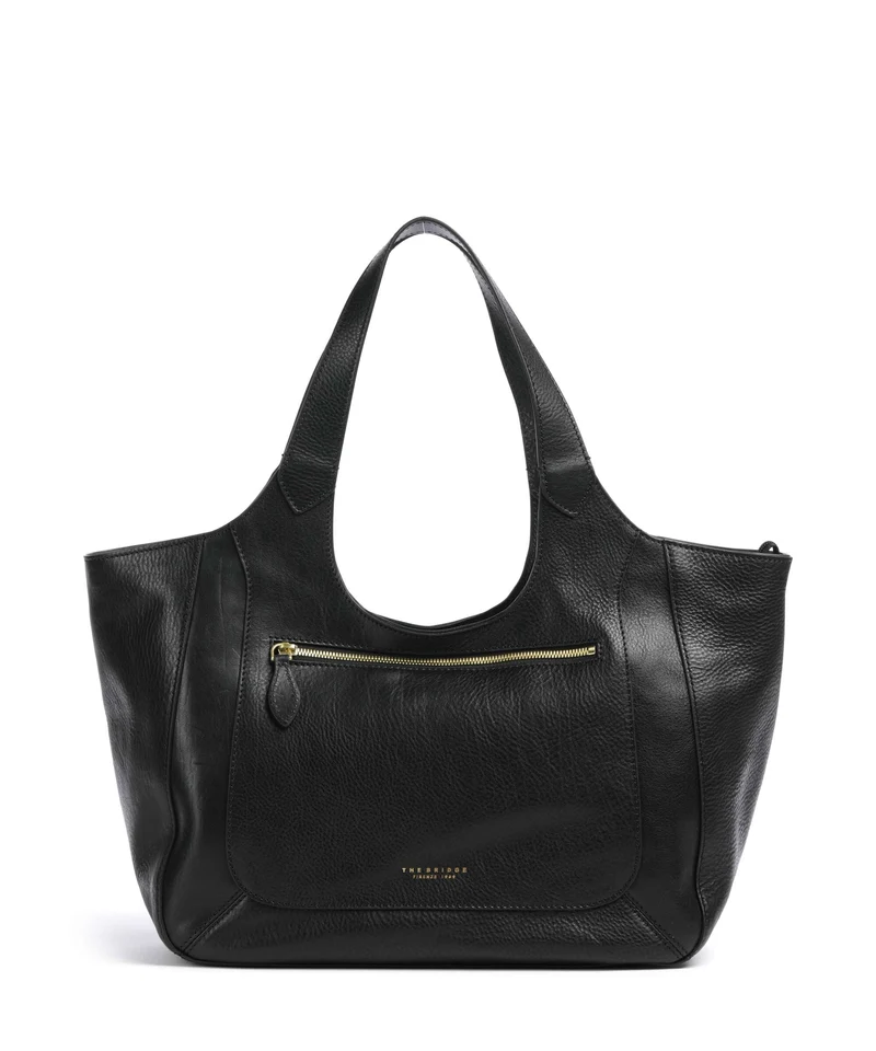 The Bridge Luce Soft Borsa shopper nero