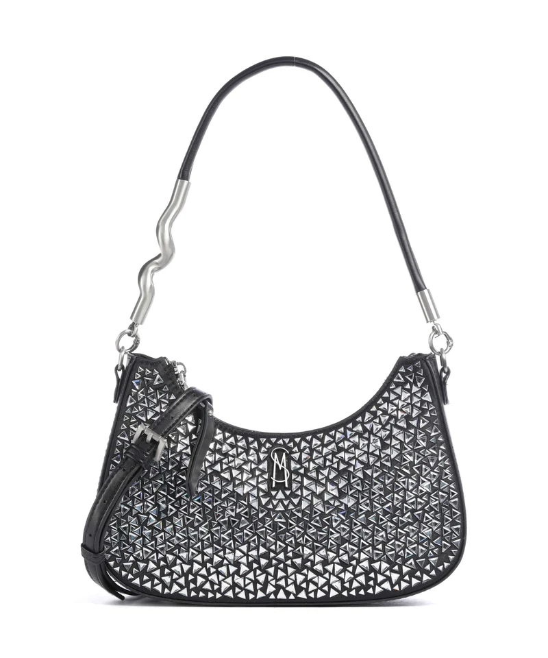Steve Madden BRAZ Borsa a spalla black/nickle